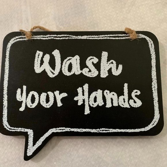 A set of 2 Black/White Chalk Bathroom Signs - Hobby Lobby - Picture 6 of 6